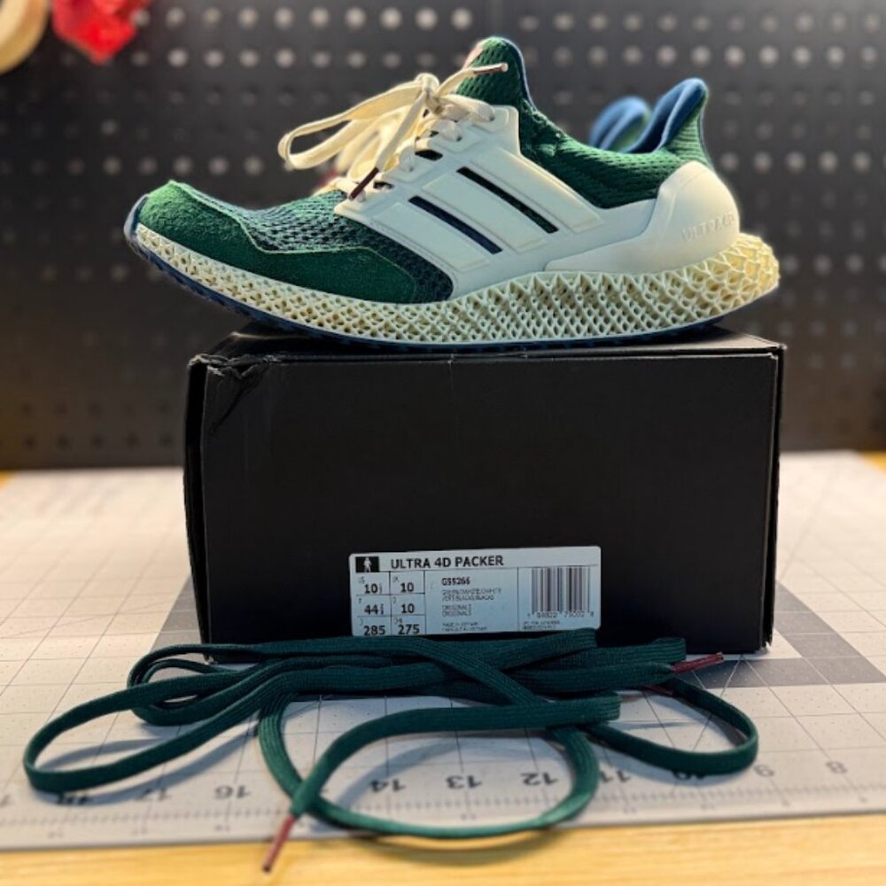 adidas Packer Shoes x Ultra 4D 2.0 Consortium Green Size 10.5